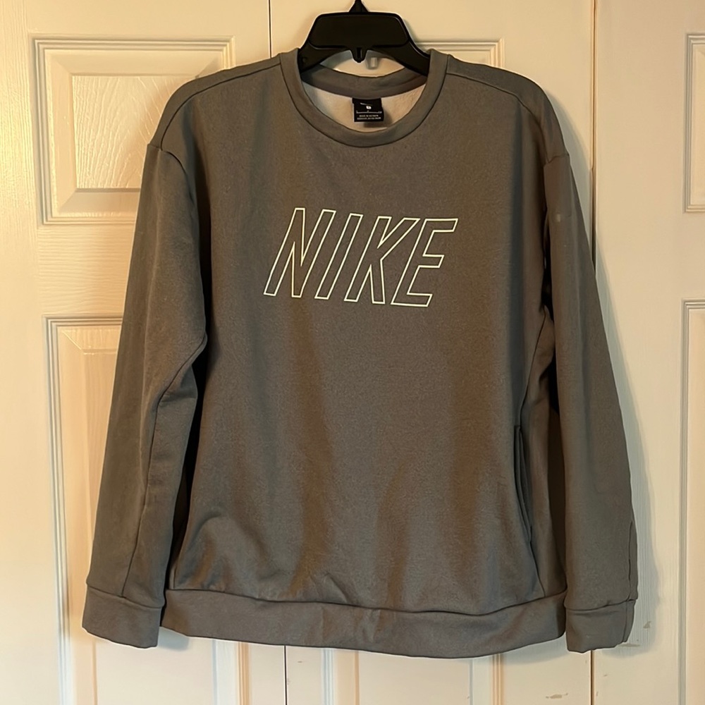 Grey, womens nike sweatshirt.